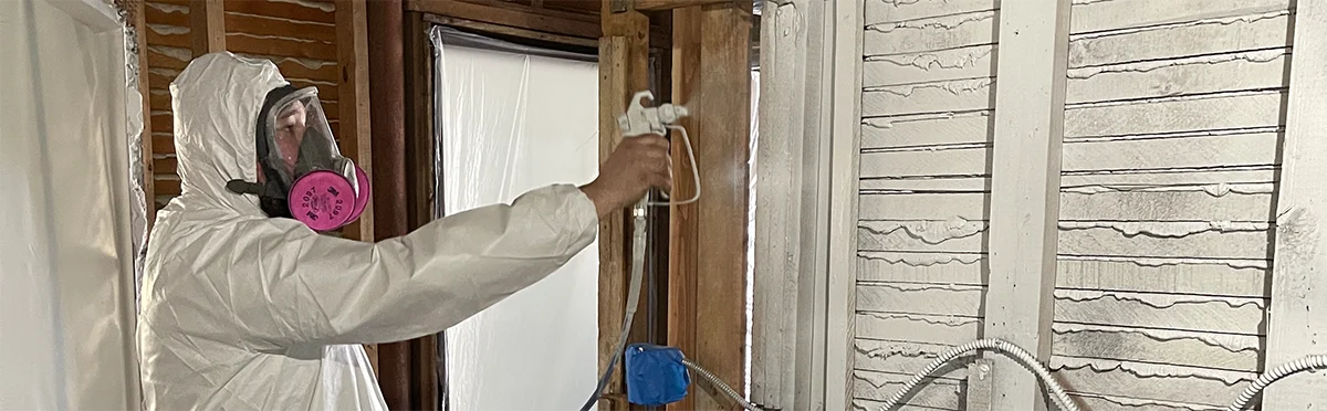 Certified Mold Tech at Work